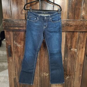 Big Star 1974 Remy Boot Low Rise Fit Dark Wash Denim Jeans size 29R